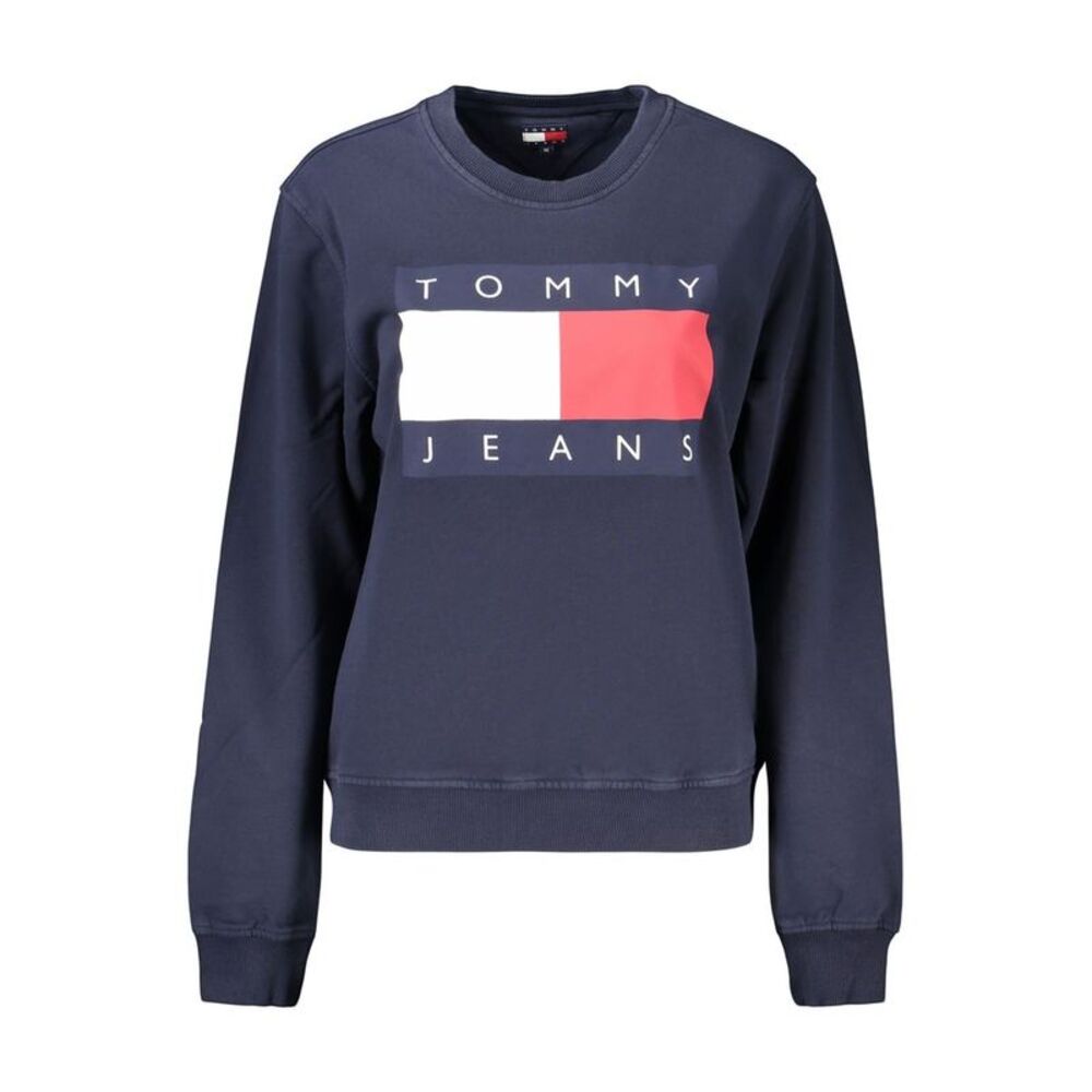 Tommy Hilfiger Blue Cotton Women's Women's Sweatshirt